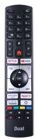 Vestel Ir remote Control - R-c 4518p R-c 4518p Dual (gray-s)(black-p)