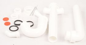 Asw Siphon - 111357 Sink Odor Trap Pp White 1 X50