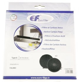 Eurofilter Carbon Filter - Carbon Filter X2 For Falmec -
