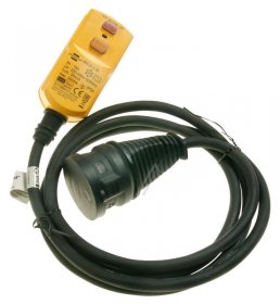 Brennenstuhl Power Supply Cable - H07rn-f 3g1,5 Fi-schutzadapterleitung Fi 30ma Ip44 2m Schwarz