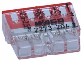 Wago Terminal Strip - Wago Standard Terminal Block 25 Pcs Vpe FÜr 4-conductors 0,5-2,5mm²