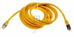 Cat6 Patch Cable - Patch Lead Cat6, Rj45, S-ftp (pimf), Yellow, 3m, Lsoh