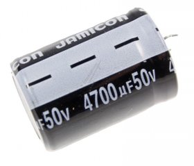 Jamicon 50v Radial Electrolytic 105 De - 4700uf 50v Elco Snap in Capacitor 105° 25x35mm - HSW472M1HO35M