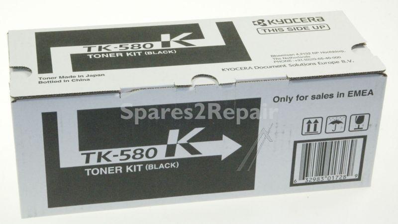 Kyocera Mita Toner Cartridge - Tk-580k 1t02kt0nl0 Toner Kit Black 3 5k