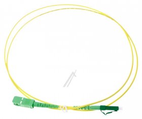 Logilink Optical Plug/optical Plug - Fibre Simplex Patch Cord, Os2 Sm G.657.a2, Sc-apc To Lc-apc, 1 M