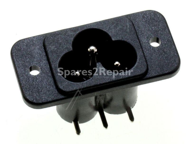 Schurter Power Supply Socket - Schurter 3pol. Iec320 C6-einbaustecker F. Platinenmontage