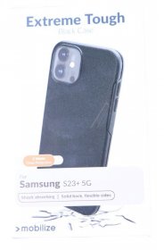 Mobilize Leather Bag Gsm - 28607 Mobilize Extreme Tough Case Samsung Galaxy S23+ 5g Black
