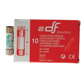 Eska Slow Micro Fuse 10,3x38mm - 2,0a-t Feinsicherung 10,3x38 Inh:10.stk. -rohs-konform-