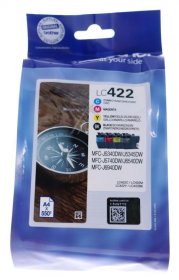 Brother Cartridge - Lc422val Ink Cartridge Multipack Bk-c-m-y
