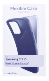 Mobilize Leather Bag Gsm - 28543 Mobilize Rubber Gelly Case Samsung Galaxy S23 5g Matte Black