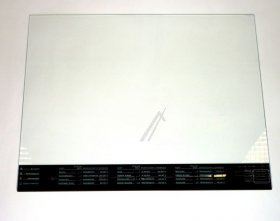 Oven inner Door Glass - 3306422019 Door Glass Silk Screened User S [Electrolux Aeg]