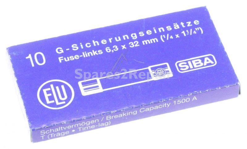 Siba Ceramic Fuse 6,3x32mm - 4,0a-t 500v Keramik-sicherung 6,3x32mm, Inh:10.stk. -rohs-konform-