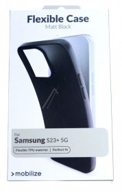 Mobilize Leather Bag Gsm - 28544 Mobilize Rubber Gelly Case Samsung Galaxy S23+ 5g Matte Black