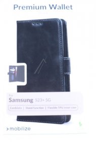 Mobilize Leather Bag Gsm - 28508 Mobilize Premium Gelly Wallet Book Case Samsung Galaxy S23+ 5g Black