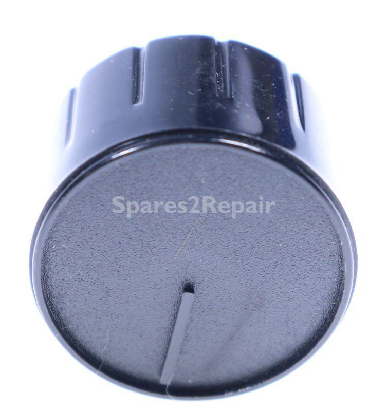 Simfer Button - Plastic Knob Free Standing Black Z4_6