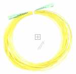 Logilink Optical Plug/optical Plug - Fibre Simplex Patch Cord, Os2 Sm G.657.a2, Sc-apc To Sc-apc, 10 M