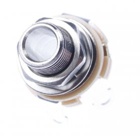 6.35mm Mono Phone Sockets - Switchcraft #12a-l Klinkenbuchse 6.3mm, Mono, Extra Langes Gewinde (9,5mm) Mit Schaltkontakt