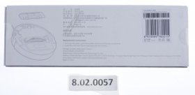 Roborock Fixings And Brackets - 8 02 0057 Main Brush Cover Of Robotic Vacuum Cleaner Black