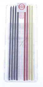 Pica Writing Utensil - Pica-dry Minen-set Basis Rot-gelb-grau Fur Pica Markiertstift