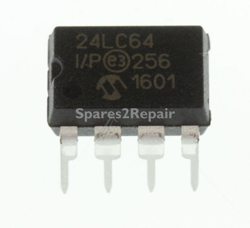 Microchip Eeprom - 24lc64 24lc64-i-p Eeprom Serial 64k 24lc64 dip8 Type:24lc64-i-p