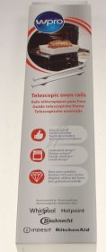Telescopic Slideout Oven Grills - Tor100 C00850080 Wpro Telescopic Oven Rails [Whirlpool Indesit]