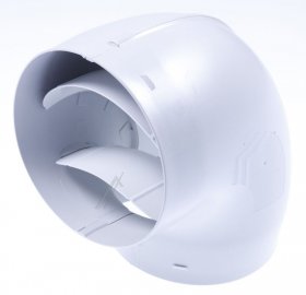 Naber Extractor Hose - P-rbv 150 P-rbv 150 Elbow 90°, Connector, Light Gray - Compair Prime Flow