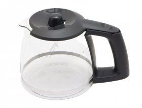 Coffee Pot - 12047147 Glass Jug With Lid Black-grey [Bosch Siemens]