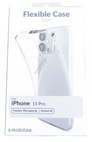 Mobilize Leather Bag Gsm - 28857 Mobilize Gelly Case Apple Iphone 15 Pro Clear