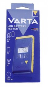 Varta Battery Tester - Battery Tester For Rechargeable Batteries And Batteries