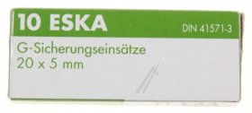 Eska 5x20mm Micro Fuse - 1 6a-tt 5x20mm Feinsicherungen Inh : 10 Stk