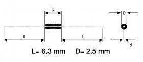 0,6w-metal Film Resistor - 15k-0 6w Metal Film Resistor 0207 -rohs-konform- -