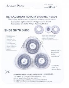 Newspeak Shaver Head - Shaver Head Replacement For Philips Sh50 Sh70 Sh90