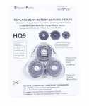 Newspeak Shaver Head - Hq8 & Hq177 Shaver Head Alternative For Philips