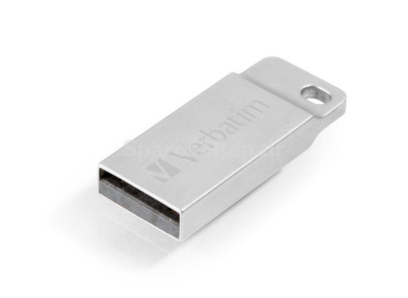 Verbatim Usb-stick 2.0 - 32gb Metal Executive Silver Usb 2.0drive 32gb