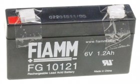 Fiamm 6 0v Lead Batteries - 6 0v-1 2ah Lead Battery 97x24 5x55mm Fiamm