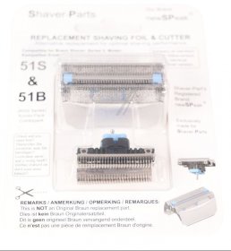 Newspeak Shaver Head - 51s Shaving Head Combo Pack Alternative For Braun 51s