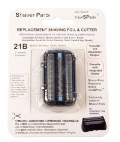 Newspeak Shaver Head - 21b 21b Shaving Cassette Alternative For Braun 21b