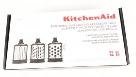 KitchenAid Grater - 5ksmemvsc 5ksmemvsc Kitchenaid Raspel- Und Reibe Set 3er
