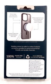 Mobilize Leather Bag Gsm - 80759 Mobilize Magsafe Compatible Hybrid Case Samsung Galaxy S25 Edge 5g Black