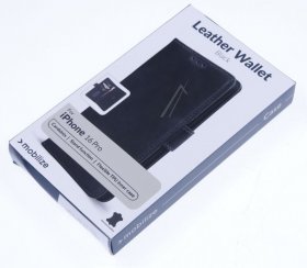 Mobilize Leather Bag Gsm - 29714 Mobilize Leather Case Apple Iphone 16 Pro Black