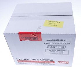 Franke Workshop Service Aids - 0330099 112 0047 328 Cleaning Paste Inox Creme 250 Box 20 Pieces
