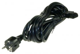 Cold Mains Plug And Lead - Power Cord Coude 5,0m