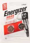Energizer 3.0v Button Cell Battery - Cr2025 E304126903 Energizer Special Batteri - Lithium Cr-typ 2025 Bp (2 Stk )