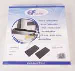 Eurofilter Carbon Filter - Fks071 Monoblock Carbon Filter Washable 210x106x20mm (2pcs ) Alternative For Novy 8740 400 8740 061