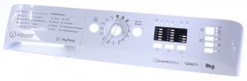 Operating Unit Screen - C00630773 488000630773 Control Panel+handle Gw Mtwa 912 [Whirlpool Indesit]