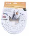 Engel Cable/plugs/adapter - Ca0728e Coaxial Lead 25m 19vatc White