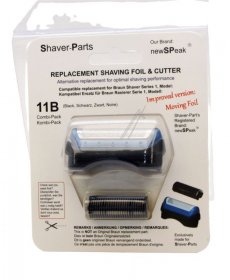 Newspeak Shaver Head - Shaving Foil And Cutter Alternative For Braun