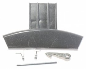 Washing Machine And Tumble Dryer Door Handles - C00274867 482000031245 Door Handle Kit - Graphite Hot-ari Rad [Whirlpool Indesit]