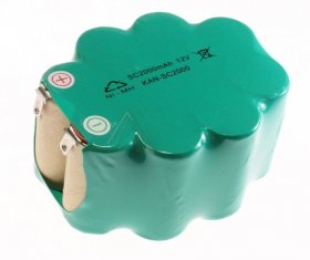 Vacuum Cleaner Battery - At5165750600 Battery Pack 12vdc 2600mah 2 [Delonghi]