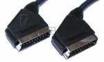 Compatible Scart Plug-scart Plug - Scart Lead - 21p | 5 0m | Plug > Plug | High Quality